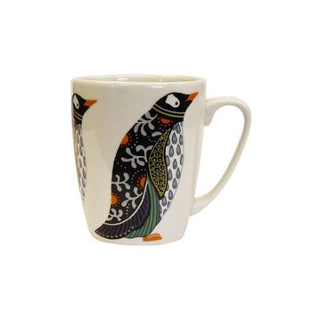 Churchill Paradise Birds Penguin Fine China Gift Coffee Mug, Made In England