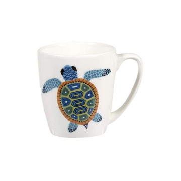 Churchill Paradise Fish Sea Turtle Fine China Gift Coffee Mug, Made In England