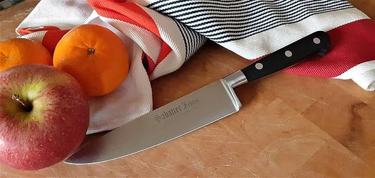 SABATIER FRERES IDEAL Slicing Knife 8", Made in Thiers France Since 1885