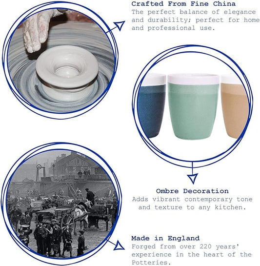 Churchill Cozy Blends Blue Coffee Tea Mug, Made In England